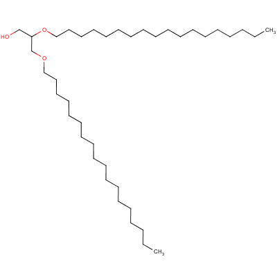 2,3-Bis(octadecyloxy)propan-1-ol Structure,6076-38-6Structure