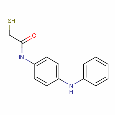 2-Mercapto-n-[4-(phenylamino)phenyl ]acetamide Structure,60766-26-9Structure