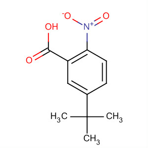 5-叔丁基-2-硝基苯甲酸結(jié)構(gòu)式_60772-71-6結(jié)構(gòu)式