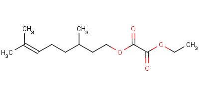 Ethyl citronellyl oxalate Structure,60788-25-2Structure