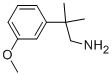 2-(3-Methoxyphenyl)-2-methylpropan-1-amine Structure,60812-46-6Structure