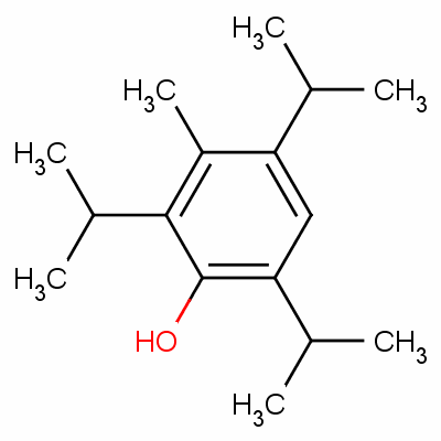 2,4,6-三異丙基間甲酚結(jié)構(gòu)式_60834-78-8結(jié)構(gòu)式