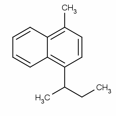 1-Methyl-4-(1-methylpropyl)naphthalene Structure,60848-34-2Structure