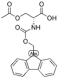 Fmoc-d-ser(ac)-oh Structure,608512-87-4Structure