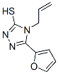 4-Allyl-5-furan-2-yl-4H-[1,2,4]triazole-3-thiol Structure,60870-43-1Structure