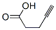 4-Pentynoicacid Structure,6089-09-4Structure