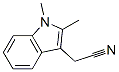 (1,2-Dimethyl-1h-indol-3-yl)-acetonitrile Structure,60914-93-4Structure