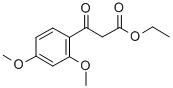 Ethyl3-(2,4-dimethoxyphenyl)-3-oxopropanoate Structure,60946-77-2Structure