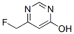 4-Pyrimidinol, 6-(fluoromethyl)-(7ci,8ci) Structure,6096-25-9Structure