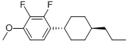 Trans-2,3-difluoro-1-methoxy-4-(4-propyl-cyclohexyl)-benzene Structure,609779-51-3Structure