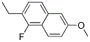 Naphthalene, 2-ethyl-1-fluoro-6-methoxy-(9ci) Structure,609779-93-3Structure