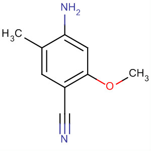 4-Amino-2-methoxy-5-methylbenzonitrile Structure,609788-37-6Structure