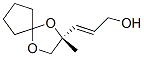 2-Propen-1-ol,3-[(2r)-2-methyl-1,4-dioxaspiro[4.4]non-2-yl]-,(2e)-(9ci) Structure,609842-67-3Structure