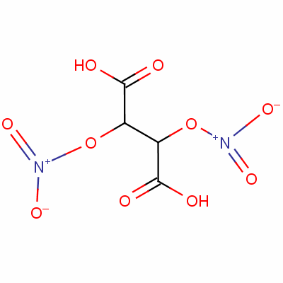 2,3-Dinitrooxy-butanedioic acid Structure,610-20-8Structure