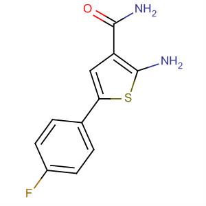 2-Amino-5-(4-fluorophenyl)thiophene-3-carboxamide Structure,61019-14-5Structure