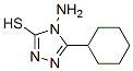 4-Amino-5-cyclohexyl-4H-[1,2,4]triazole-3-thiol Structure,61019-28-1Structure