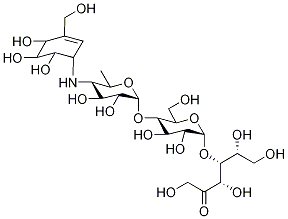 Acarbose 1,1-alpha,alpha-glycoside Structure,610271-07-3Structure