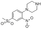 1-[4-(Methylsulfonyl)-2-nitrophenyl]piperazine Structure,610275-77-9Structure