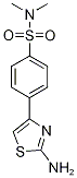 4-(2-Aminothiazol-4-yl)-n,n-dimethylbenzenesulfonamide Structure,610275-82-6Structure