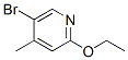 5-Bromo-2-ethoxy-4-methylpyridine Structure,610279-04-4Structure