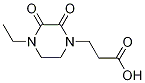 1-Piperazinepropanoicacid,4-ethyl-2,3-dioxo-(9ci) Structure,610311-91-6Structure