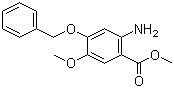 Methyl 2-amino-4-benzyloxy-5-methoxybenzoate Structure,61032-42-6Structure