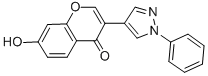 7-Hydroxy-3-(1-phenyl-1h-pyrazol-4-yl)-chromen-4-one Structure,61034-11-5Structure