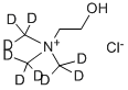 Choline chloride-trimethyl-d9 Structure,61037-86-3Structure