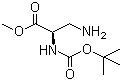 3-Amino-N-Boc-L-alanine methyl ester Structure,61040-20-8Structure