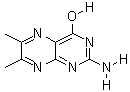 2-Amino-6,7-dimethyl-4-hydroxypteridine Structure,611-55-2Structure