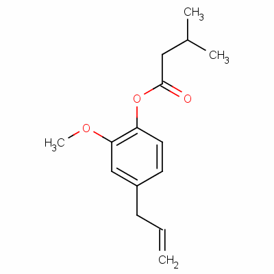 4-Allyl-2-methoxyphenyl isovalerate Structure,61114-24-7Structure