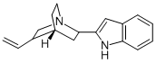 2-(5-乙烯基-1-氮雜雙環(huán)[2,2,2]-2-辛基)吲哚結(jié)構(gòu)式_61119-84-4結(jié)構(gòu)式