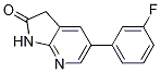 5-(3-Fluorophenyl)-1h-pyrrolo[2,3-b]pyridin-2(3h)-one Structure,611204-90-1Structure