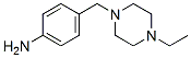 4-(4-乙基哌嗪-1-甲基)-苯胺結(jié)構(gòu)式_611225-86-6結(jié)構(gòu)式