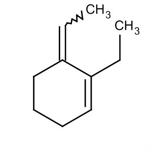 1-乙基-6-亞乙基環(huán)己烯結(jié)構(gòu)式_61141-57-9結(jié)構(gòu)式