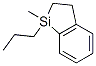 2,3-Dihydro-1-methyl-1-propyl-1-sila-1h-indene Structure,61141-64-8Structure