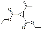 3-(1-Methylvinyl)-1,2-cyclopropanedicarboxylic acid diethyl ester Structure,61142-55-0Structure