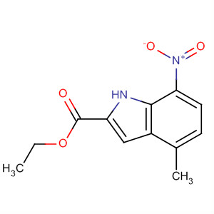 Ethyl 4-methyl-7-nitro-1h-indole-2-carboxylate Structure,61149-52-8Structure