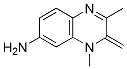 (9CI)-3,4-二氫-2,4-二甲基-3-亞甲基-6-喹噁啉胺結(jié)構(gòu)式_61149-65-3結(jié)構(gòu)式