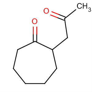 2-(2-氧代丙基)環(huán)庚酮結(jié)構(gòu)式_61154-45-8結(jié)構(gòu)式