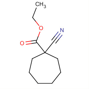 1-Cyano-cycloheptanecarboxylic acid ethyl ester Structure,61173-81-7Structure