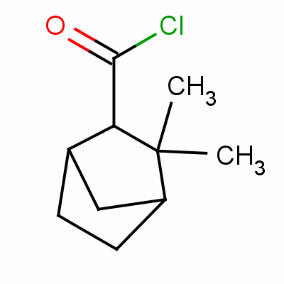 Exo-3,3-dimethylbicyclo[2.2.1]heptane-2-carbonyl chloride Structure,61175-88-0Structure