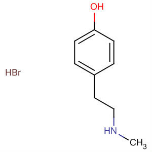 4-[2-(Methylamino)ethyl]phenol hydrobromide Structure,61186-07-0Structure