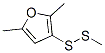 Furan,2,5-dimethyl-3-(methyldithio)- Structure,61197-06-6Structure