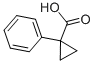 1-Phenylcyclopropanecarboxylic acid Structure,6120-95-2Structure