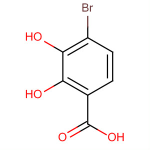 4-Bromo-2,3-dihydroxybenzoic acid Structure,61203-52-9Structure