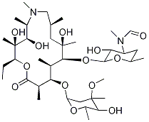 3’-N-desmethyl-3’-n-formyl azithromycin Structure,612069-28-0Structure