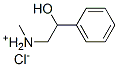 (2-Hydroxy-2-phenyl-ethyl)-methyl-azanium chloride Structure,61217-79-6Structure