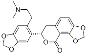 (S)-7-[6-[2-(dimethylamino)ethyl ]-1,3-benzodioxol-5-yl ]-6,7-dihydro-9h-1,3-dioxolo[4,5-h][2]benzopyran-9-one Structure,61224-21-3Structure