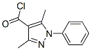 3,5-Dimethyl-1-phenyl-1H-pyrazole-4-carbonyl chloride Structure,61226-20-8Structure